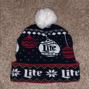 Miller light beanie
